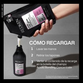 Redken Champú sin Sulfatos Acidic Color Gloss 500 ml - Potencia el Brillo del Color hasta 32 Lavados