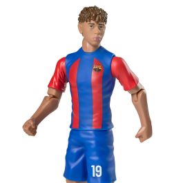 Banbo Toys 83552 Figura de Acción Lamine Yamal F.C. Barcelona 20 cm PVC Articulable Oficial Coleccionable