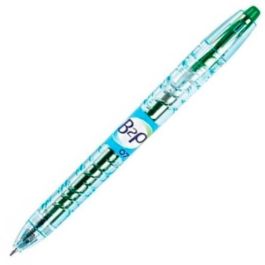 Pilot Bolígrafo Tinta de Gel BeGreen B2P Retráctil 0.7 Verde - Fabricado con Plástico Reciclado (10 Unidades) (10 Unidades) Precio: 13.78999974. SKU: B1ELBP89LV