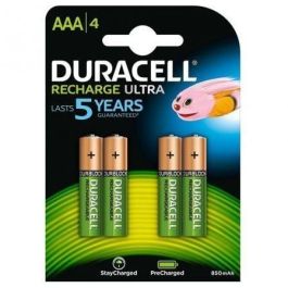 Pilas Recargables DURACELL DURHR03B4-850STCX5 1,2 V AAA (4 Unidades) Precio: 15.49999957. SKU: S6503034