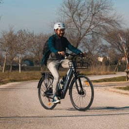 SmartGyro Bicicleta Eléctrica de Paseo Sunset Rueda 27.5" Motor 250W Batería 10Ah 60km Autonomía SHIMANO 6 velocidades Negro SmartGyro Bicicleta Eléctrica de Paseo Sunset Rueda 27.5" Motor 250W Batería 10Ah 60km Autonomía SHIMANO 6 velocidades Negro