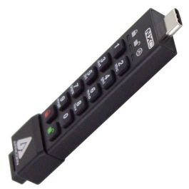 Apricorn Llave USB Encriptada 32GB USB 3.2 Tipo C Hardware AES 256-bit con Teclado, Seguridad Militar FIPS IP68 Apricorn Llave USB Encriptada 32GB USB 3.2 Tipo C Hardware AES 256-bit con Teclado, Seguridad Militar FIPS IP68