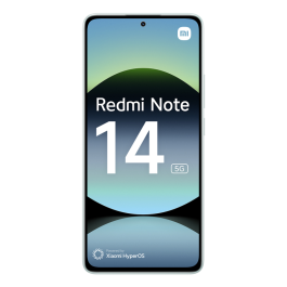 Xiaomi Redmi Note 14 5G 256GB 8GB RAM Verde Dual SIM - Pantalla 6.67" FHD+ 108MP Precio: 221.49999971. SKU: B18RKAEP8Z