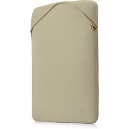 HP Funda Protectora Reversible para Portátil de 15.6 pulgadas Dorada, Material Neopreno, Resistente a Golpes y Arañazos