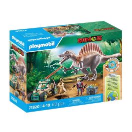 Playmobil Ataque Del Spinosaurio 71820 Dinos con Vehículo e Investigador Precio: 58.49999947. SKU: B1529WF49Y