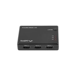 Lanberg SWV-HDMI-0003 Switch HDMI 3 Entradas 1 Salida HDMI 2.0b 4K Ultra HD 60 Hz Negro Precio: 11.49999972. SKU: S5612420