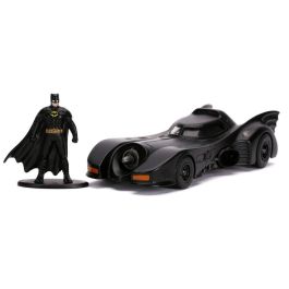 JADA TOYS Figura Batman + Coche Batmovil 1989 Metal DC Comics Escala 1:32