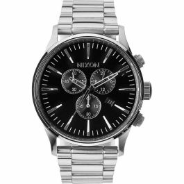 Reloj Hombre Nixon Sentry Chrono Plateado Precio: 365.59000016. SKU: B12KTY6KGR