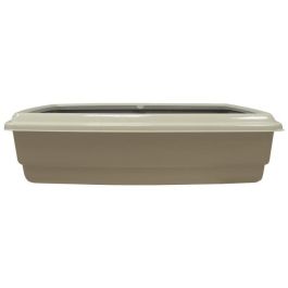 Caja de arena AIME con borde + pala - Para gatos Caja de arena AIME con borde + pala - Para gatos