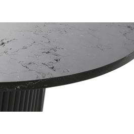 DKD Home Decor Mesa Centro Moderno Negro 80 x 80 x 42 cm