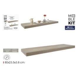 Moblekit Estante Flotante Oak 80 x 23.5 x 3.8 cm para Organización del Hogar (6 Unidades) Precio: 79.73999946. SKU: B1CRJGQP3V