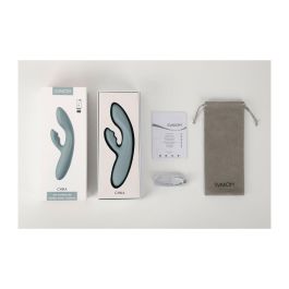 Vibrador Doble Estimulación Svakom Turquesa