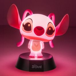 Paladone Lámpara LED Decorativa Icon Disney Stitch y Angel de Lilo & Stitch, 10 cm de Alto, Funciona con Pilas, Producto Oficial Paladone Lámpara LED Decorativa Icon Disney Stitch y Angel de Lilo & Stitch, 10 cm de Alto, Funciona con Pilas, Producto Oficial