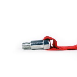 Occ Motorsport Cinta de Remolque Roja Con Tornillo Racing OCCRC016 - Resistente hasta 3000kg