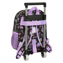 Mochila Escolar con Ruedas Monster High Creep Negro 28 x 34 x 10 cm Mochila Escolar con Ruedas Monster High Creep Negro 28 x 34 x 10 cm
