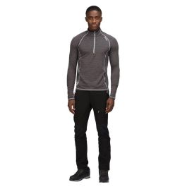 Camiseta de Manga Larga Hombre Regatta RMT172-Y25 Gris oscuro (S)