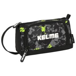 Estuche Escolar con Accesorios Kelme Jungle Negro Gris Lima 20 x 11 x 8.5 cm (32 Piezas) Precio: 12.50000059. SKU: S4308212