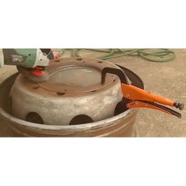 Prensa Sargento Grip-on 50 mm Cuello de cisne