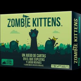 Exploding Kittens Zombie Kittens | Juego de Cartas, Edición Independiente y Compatible | Español, 2-5 Jugadores, +7 años, 15 min Exploding Kittens Zombie Kittens | Juego de Cartas, Edición Independiente y Compatible | Español, 2-5 Jugadores, +7 años, 15 min