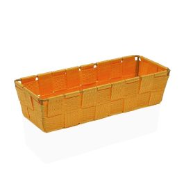 Cesta Alargada Flandes Versa 10x6x25 cm - Textil (4 Unidades) Precio: 6.50000021. SKU: B12GAZBNP5