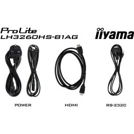 iiyama LH3260HS-B1AG PROLITE Pizarra Digital 32" LED Full HD 500 cd/m² Android 11 Wifi Negro 24/7