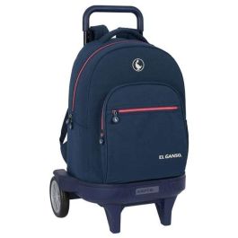Mochila Escolar con Ruedas El Ganso Classic Azul marino 33 X 45 X 22 cm Precio: 39.49999988. SKU: B1E8TVN6KL