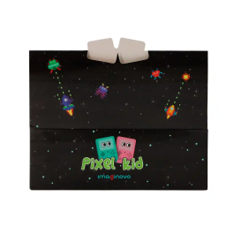 Imaginovo Goma de borrar con forma de consola con sacapuntas, colores surtidos