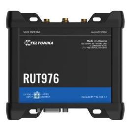 Teltonika Networks RUT976 Router Industrial 5G Redcap/4G LTE WiFi Global, Dual SIM, GNSS, Puertos RS232/RS485 Precio: 571.5900003. SKU: B143AVEGYB