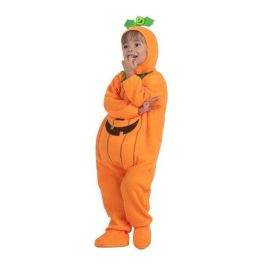 Disfraz pequeña calabaza gorro, mono con barriguita rellena y patucos talla 3-4 y Disfraz pequeña calabaza gorro, mono con barriguita rellena y patucos talla 3-4 y