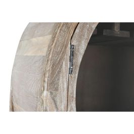 DKD Home Decor Mueble Bar Alpino de Madera Reciclada, Teca y Cristal Natural con 2 Puertas 40x182x75 cm DKD Home Decor Mueble Bar Alpino de Madera Reciclada, Teca y Cristal Natural con 2 Puertas 40x182x75 cm
