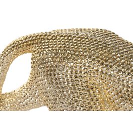DKD Home Decor Figura Colonial Leopardo Dorado 120 x 44 x 23 cm
