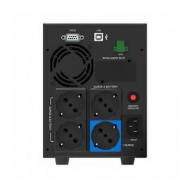 PHASAK SAI 2160VA Protekt Torre Interactivo con AVR, toma protegida y slot SNMP