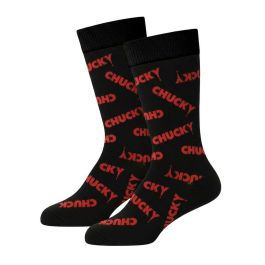 Cerdá Pack de 3 Calcetines Chucky, Tallas de Calzado 35-45, Multicolor