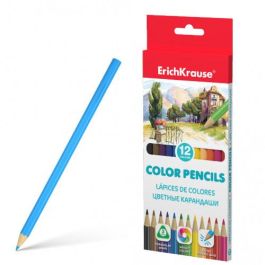 ERICH KRAUSE 49886 Lápices de Colores Triangulares Ergonómicos, Mina Brillante, Alta Resistencia, 12 Colores, Certificado CE Precio: 6.89000015. SKU: B1E33ZA4VS