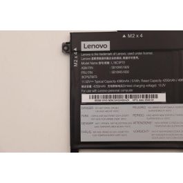 Lenovo Batería Interna de Litio-Ion 50Wh 3 Celdas para Portátiles Lenovo ThinkPad. Conexión CXP, alta calidad y rendimiento optimizado.