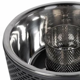 Barbacoa Portátil Aktive Redonda Sin humo Negro Ø 34 cm