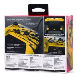 Power A Mando con Cable Pokemon Pikachu Lightning 1516985-01 para Nintendo Switch Oficial