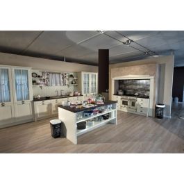 Contenedor de basura de cocina de pedal KIS 50L CHIC Menú de café con motivos negros Contenedor de basura de cocina de pedal KIS 50L CHIC Menú de café con motivos negros