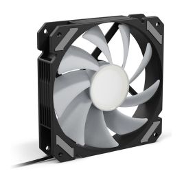 Sharkoon SHARK Mirror RGB PWM Ventilador 120mm Negro con Iluminación LED