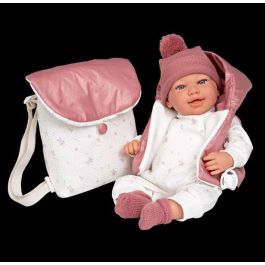Muñeca elegance 45 cm adi rosa c/mochila (muñeco de peso)