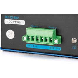 Digitus Switch Industrial PoE Gigabit Ethernet 8+2 Puertos No Administrado IP40 Montaje Carril DIN