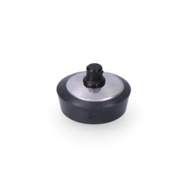 Edm Tapón de goma moldeada Ø36mm negro