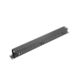 Lanberg Panel de Gestión de Cables 1U, Organizador Rack 19" Metálico Negro Tipo A, 482.6 x 44.4 x 67.5 mm Precio: 9.78999989. SKU: S5611090