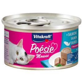 Vitakraft Poésie Mousse Salmón Lata 12x85gr Alimento Húmedo Gatos Premium Sin Azúcar Precio: 16.4681. SKU: B1JB5VFDJ8
