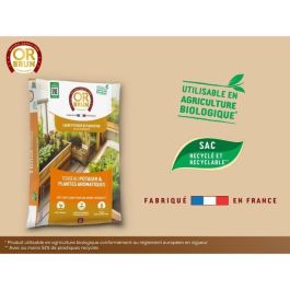 Tierra para hortalizas y plantas aromáticas - OR BRUN - OBRTARO6U - 6L - Crecimiento rápido Tierra para hortalizas y plantas aromáticas - OR BRUN - OBRTARO6U - 6L - Crecimiento rápido