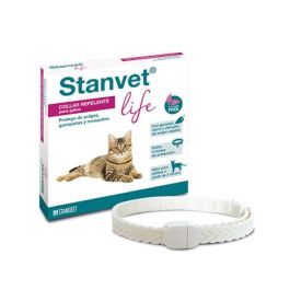 Stangest Collar Gato Stanvet Life Repelente Mosquitos, Pulgas, Garrapatas con Geraniol, Margosa y Citriodiol hasta 4 Meses Impermeable Precio: 11.49999972. SKU: B18FR3442Q