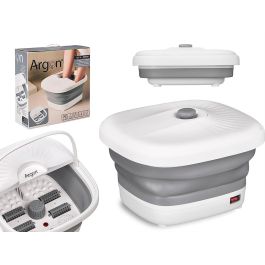 Argon Masajeador de Pies Plegable Silicona 9,5L 400W – Calienta y Mantiene Temperatura – Blanco/Gris – 38x34,5x11 cm (Set de 6) Argon Masajeador de Pies Plegable Silicona 9,5L 400W – Calienta y Mantiene Temperatura – Blanco/Gris – 38x34,5x11 cm (Set de 6)