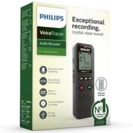 Grabadora de Voz Philips VoiceTracer DVT1160/ 8kHz/ Negro Grabadora de Voz Philips VoiceTracer DVT1160/ 8kHz/ Negro