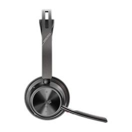 HP Voyager Focus 2 UC inkl. LS USB-C/A Teams Auriculares Inalámbricos Bluetooth para Oficina y Centro de Llamadas, Certificados para Microsoft Teams, Negro