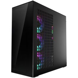 ARCTIC Xtender VG Midi Tower PC, Negro, con ventana y montaje GPU vertical, EATX, Metal, Vidrio templado, Gaming